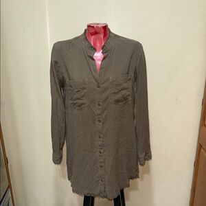 Cloth & Stone Brown Tunic Top